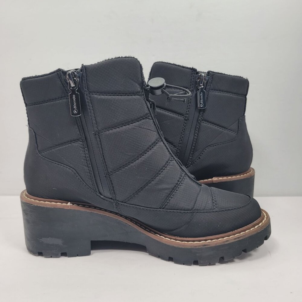 Blondo Daisy Women's Black Waterproof Ankle Boots B7114 US Size 6M - Picture 5 of 10